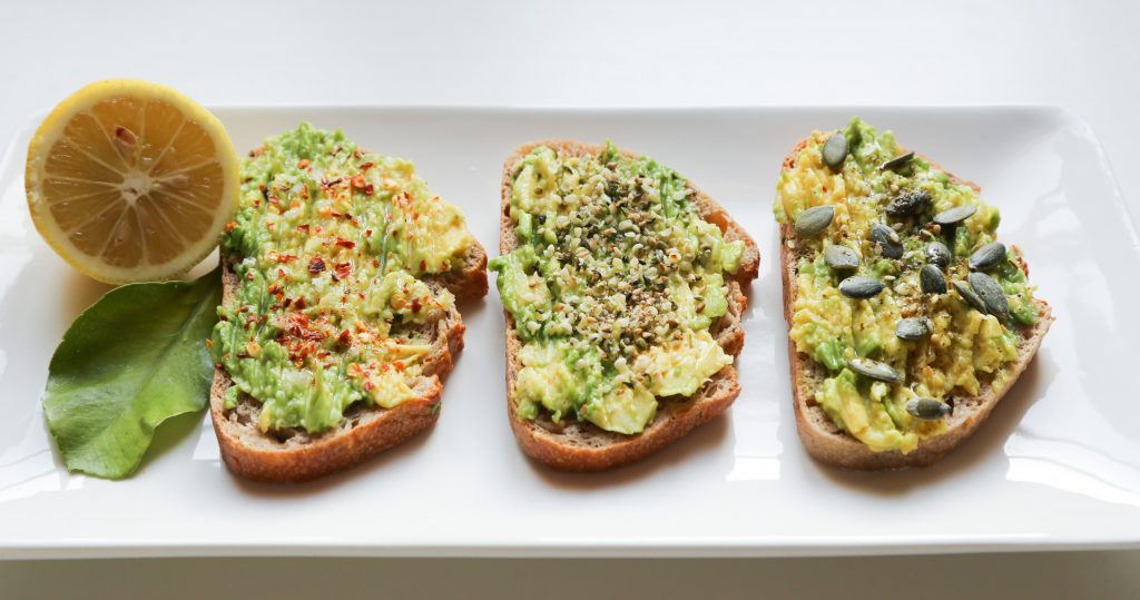 Mes 3 tartines à l’avocat préférées