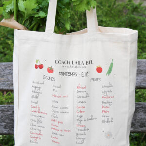 Un cabas pense-bête pour mieux choisir vos fruits et légumes
