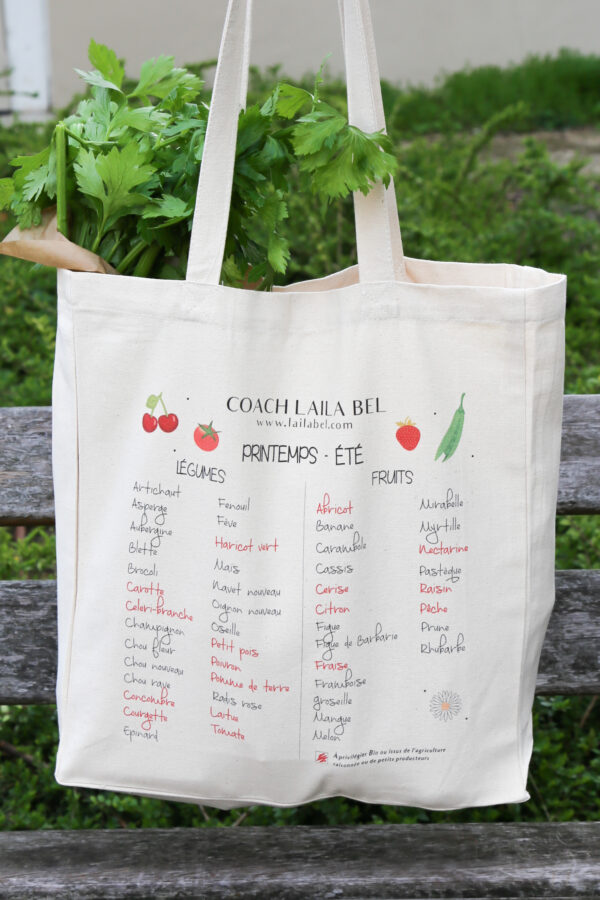 Un cabas pense-bête pour mieux choisir vos fruits et légumes