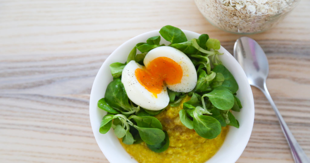 Porridge salé anti-inflammatoire contre les troubles digestifs